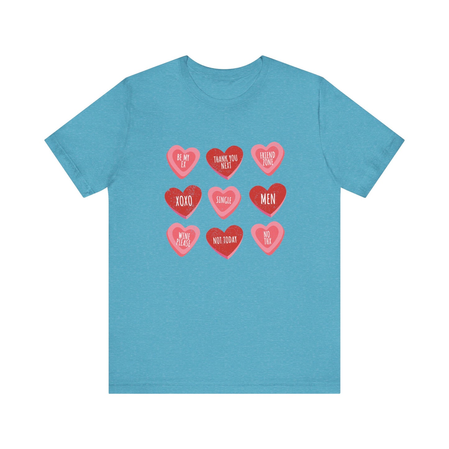 Candy Heart Shirt, Valentine's Day Gift, Conversation Hearts Shirt - PopCultureByDesign36