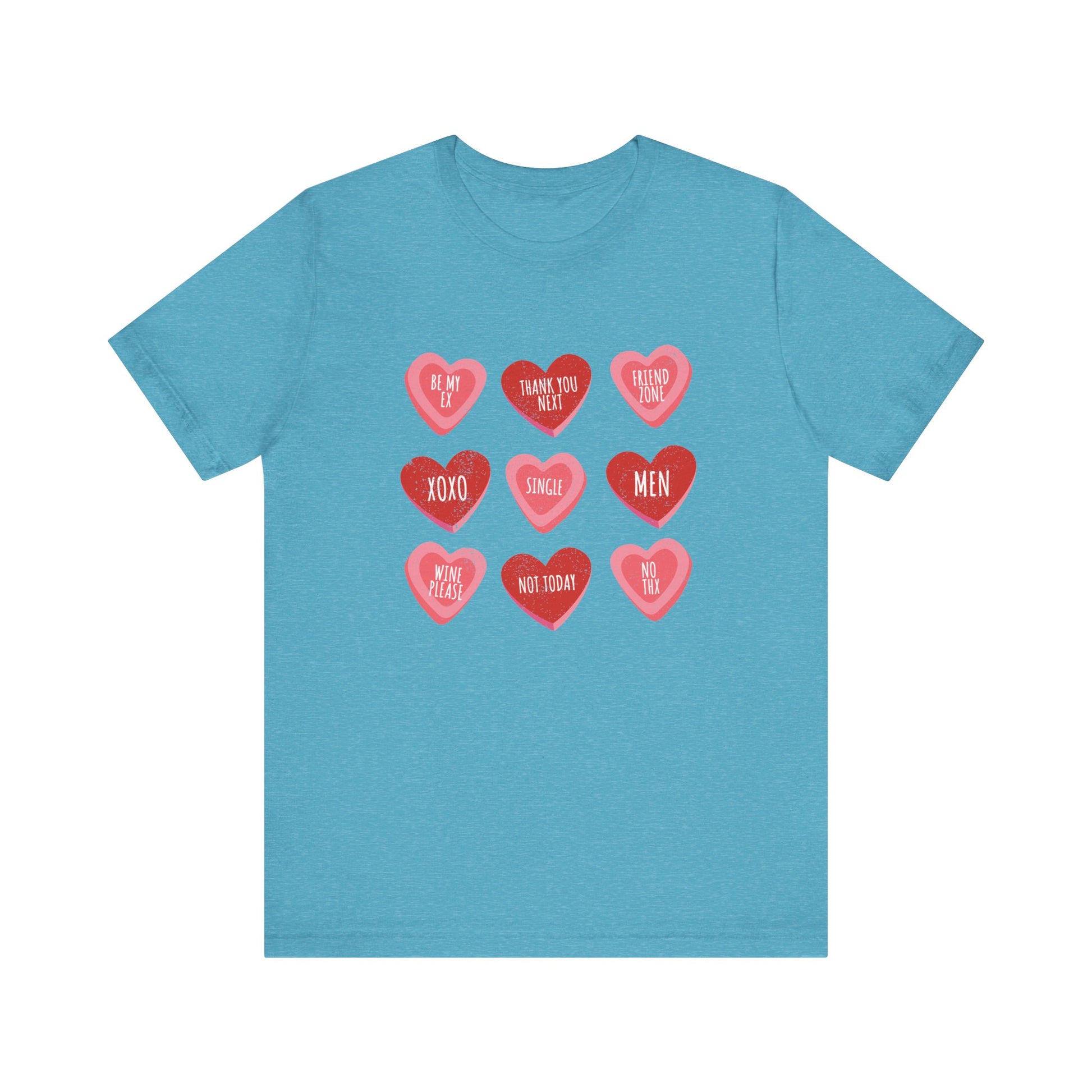 Candy Heart Shirt, Valentine's Day Gift, Conversation Hearts Shirt - PopCultureByDesign36