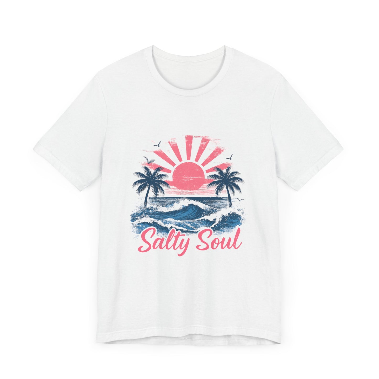 Retro Salty Soul Shirt, Summer Salty Soul T-shirt, Trendy Summer Shirt - PopCultureByDesign36