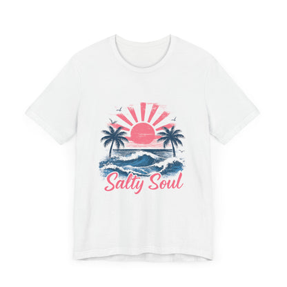 Retro Salty Soul Shirt, Summer Salty Soul T-shirt, Trendy Summer Shirt - PopCultureByDesign36