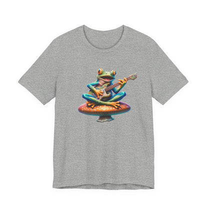 Hippie Shirt, Hippie Frog T-Shirt, Frog Lover Gift - PopCultureByDesign36