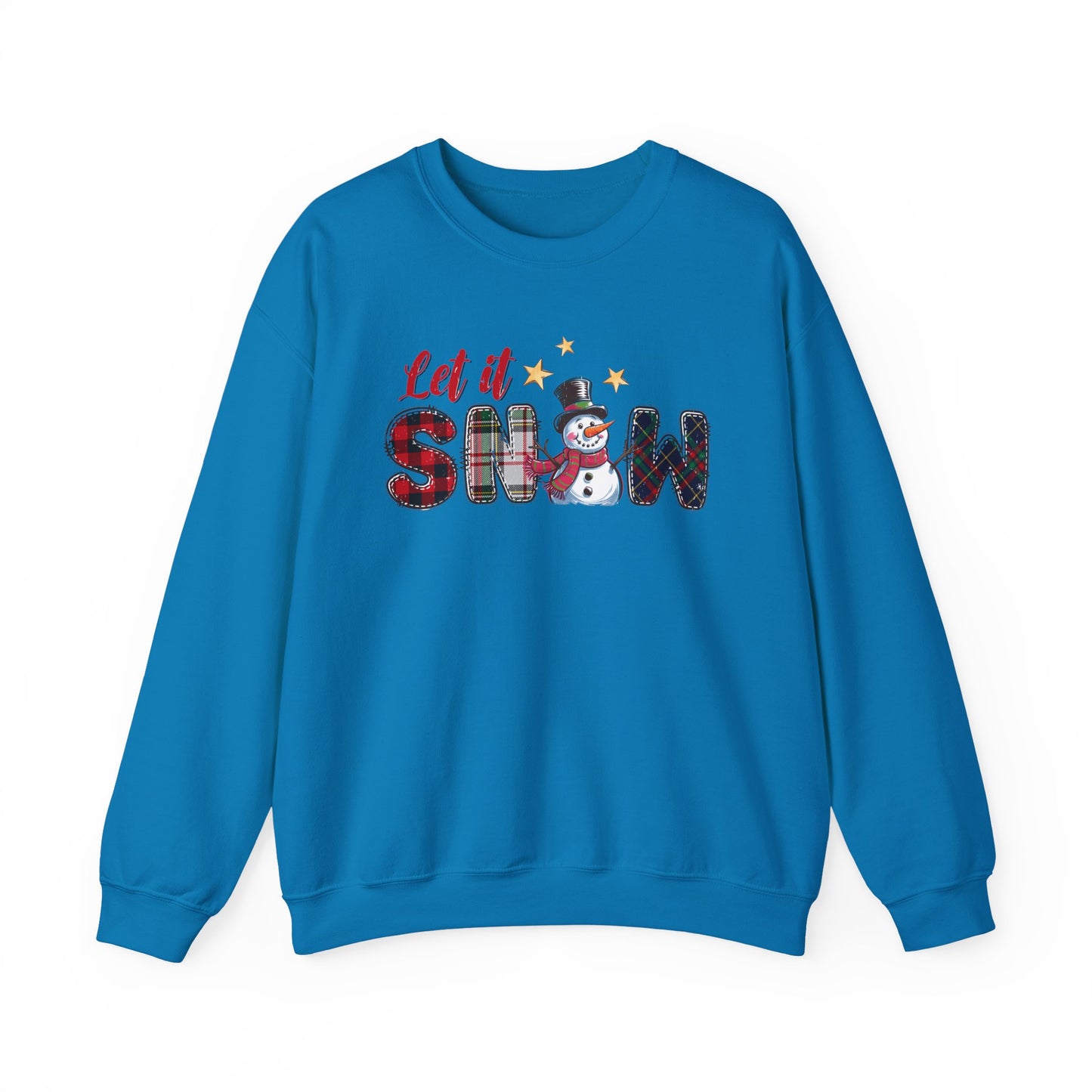 Let It Snow Sweatshirt, Christmas Tis The Season Sweatshirt, Merry Christmas - PopCultureByDesign36