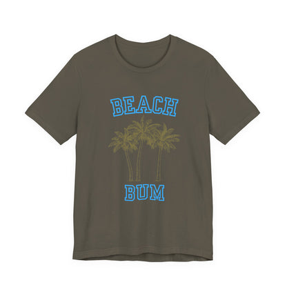Beach Bum Palm Tree Shirt, Tropical Island Vacation Clothing, Palm Tree Lover Gift - PopCultureByDesign36