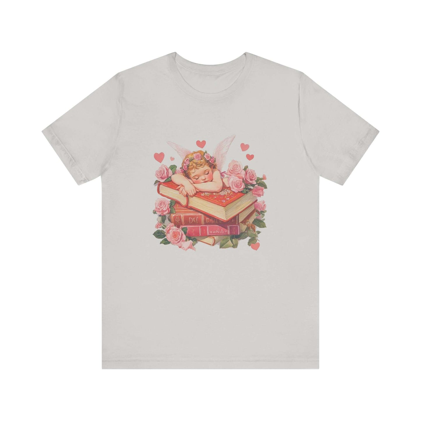 Reading Cupid Shirt, Funny Cupid Shirt, Cupid Love Shirt, Book Reader Shirt - PopCultureByDesign36