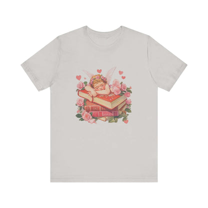 Reading Cupid Shirt, Funny Cupid Shirt, Cupid Love Shirt, Book Reader Shirt - PopCultureByDesign36
