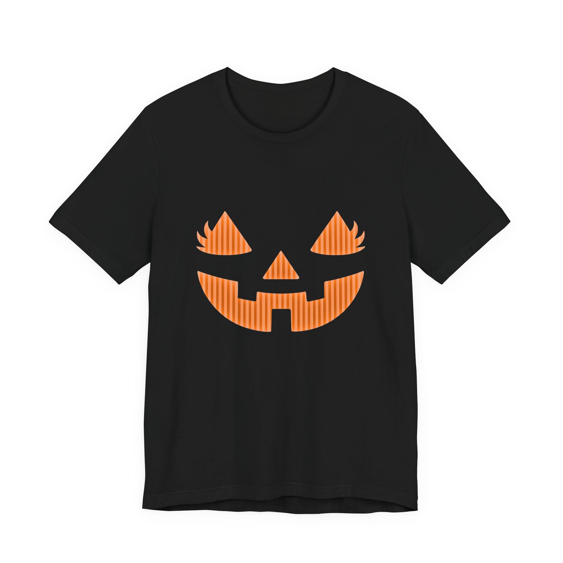 Halloween Pumpkin Tee, Spooky Shirt, Fall T-Shirt, Pumpkin Face Top - PopCultureByDesign36
