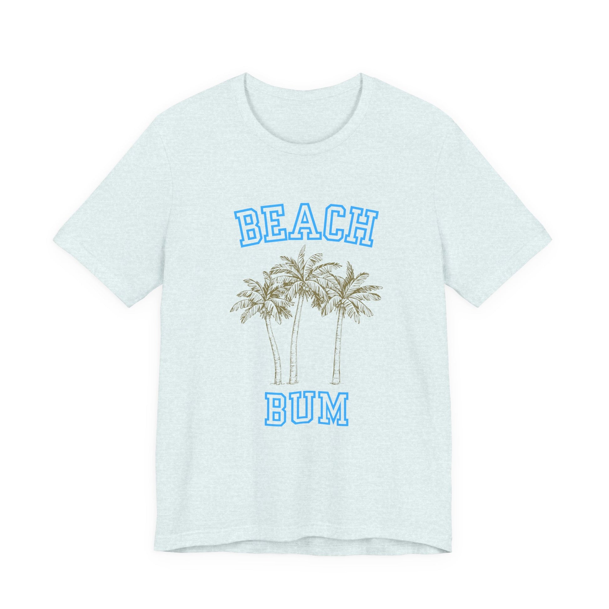 Beach Bum Palm Tree Shirt, Tropical Island Vacation Clothing, Palm Tree Lover Gift - PopCultureByDesign36