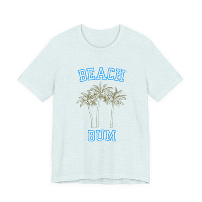 Beach Bum Palm Tree Shirt, Tropical Island Vacation Clothing, Palm Tree Lover Gift - PopCultureByDesign36
