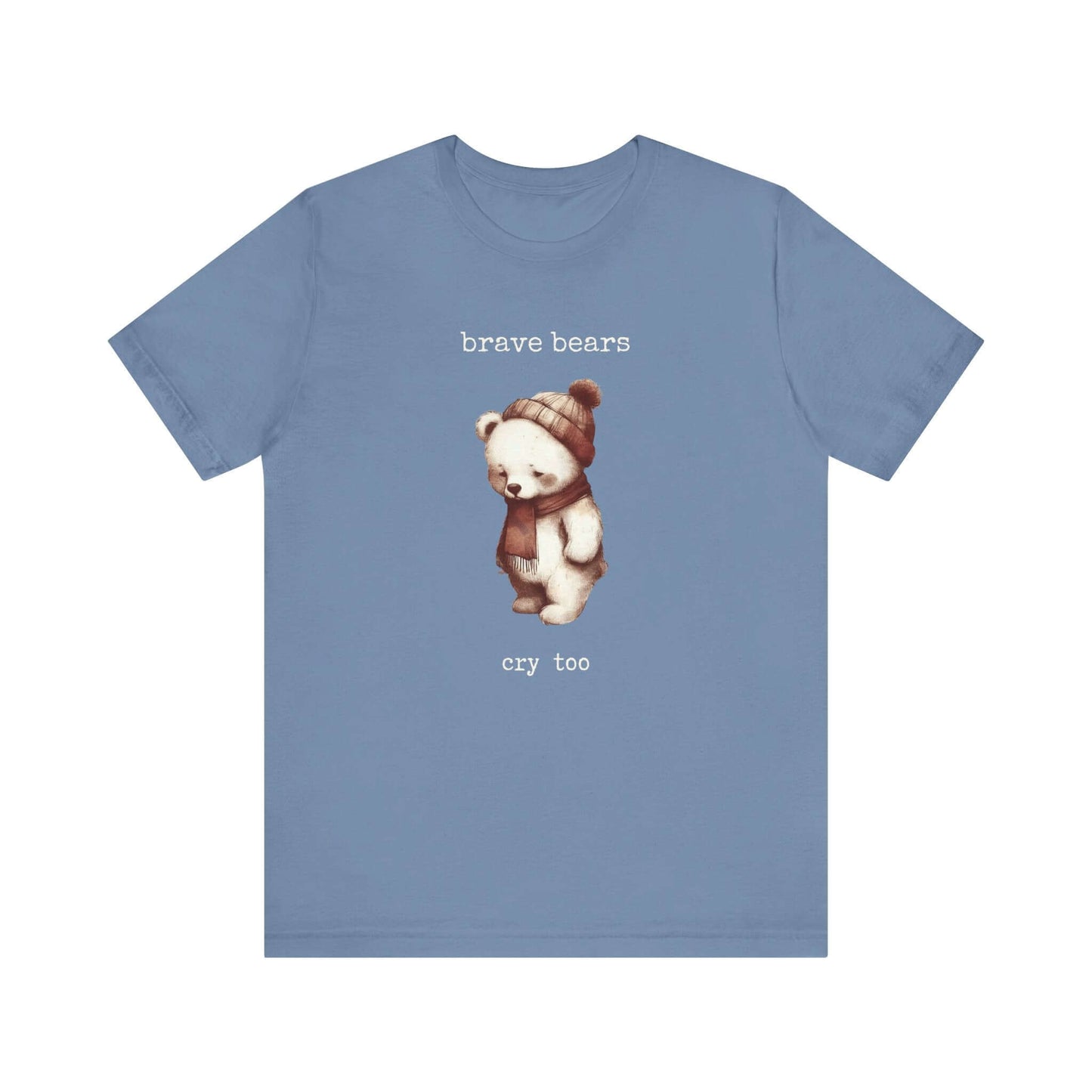 Brave Bears Cry Too Shirt, Vintage Bear Shirt, My tummy Hurts Shirt - PopCultureByDesign36