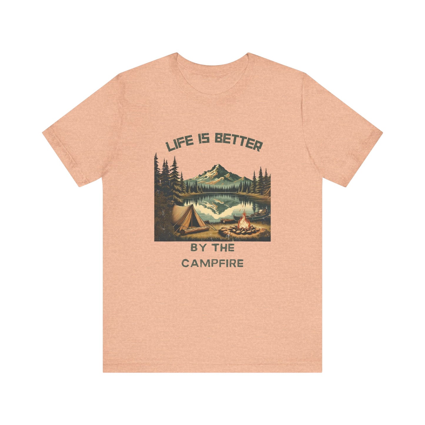 Camping by the lake, Camping shirt, Adventure shirt, Outdoor shirt - PopCultureByDesign36