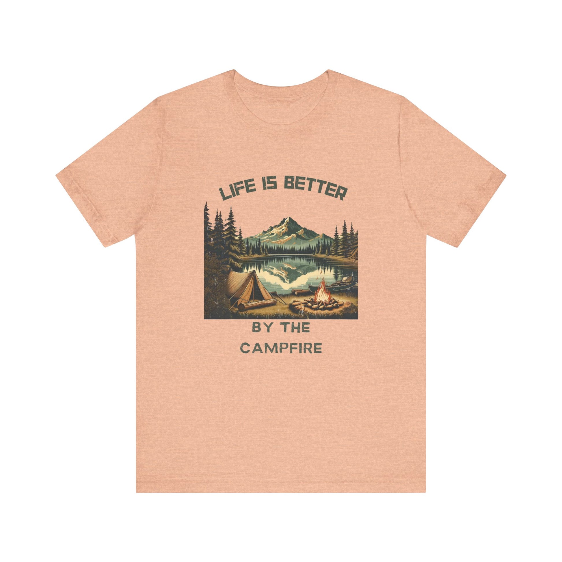 Camping by the lake, Camping shirt, Adventure shirt, Outdoor shirt - PopCultureByDesign36