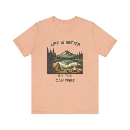 Camping by the lake, Camping shirt, Adventure shirt, Outdoor shirt - PopCultureByDesign36