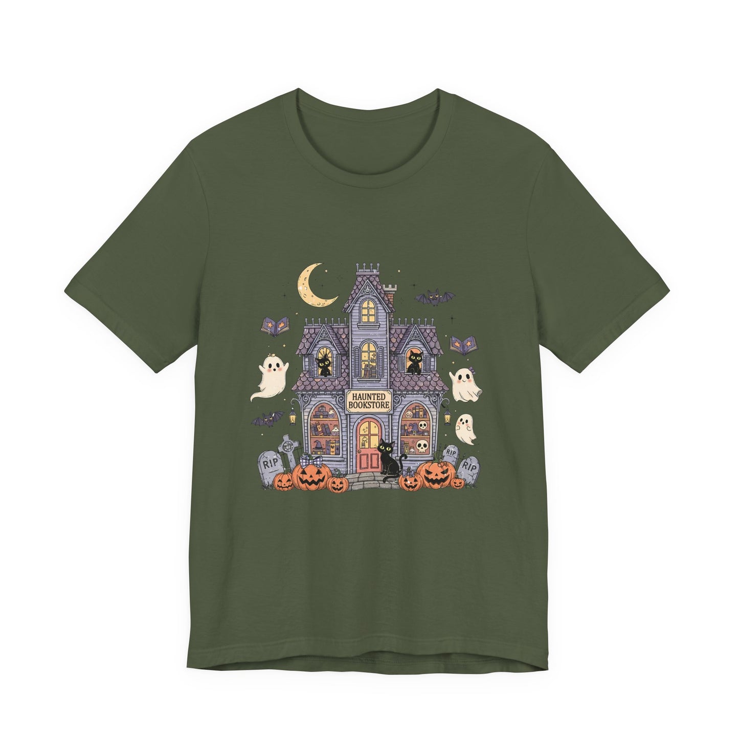 Funny Ghost Haunted House Shirt, Cute Ghost Shirt, Funny Ghost Shirt - PopCultureByDesign36