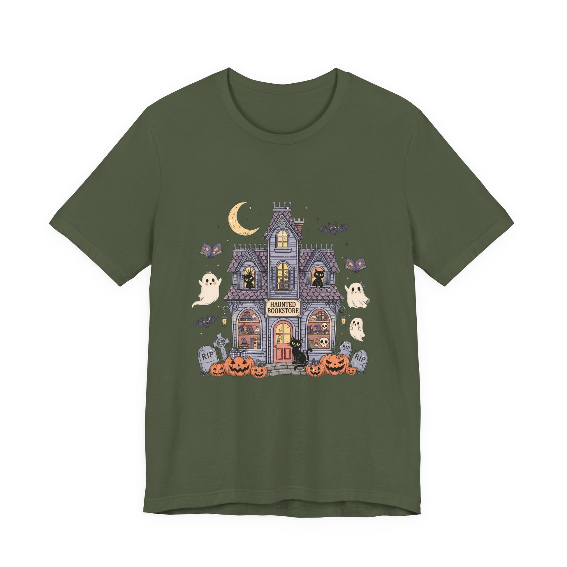 Funny Ghost Haunted House Shirt, Cute Ghost Shirt, Funny Ghost Shirt - PopCultureByDesign36