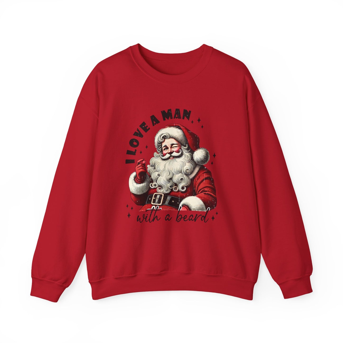 Retro Santa sweatshirt, Old school Santa, Sarcastic Santa, Funny Santa - PopCultureByDesign36