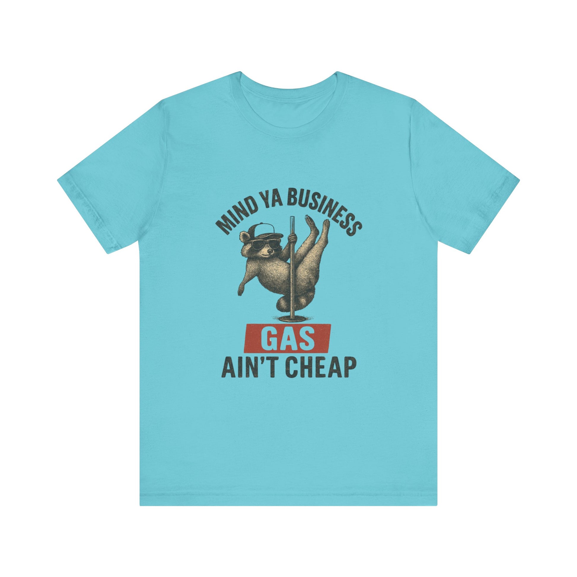 Funny Raccoon Pole Dancing Unisex Tee, Humorous Graphic Tee, - PopCultureByDesign36