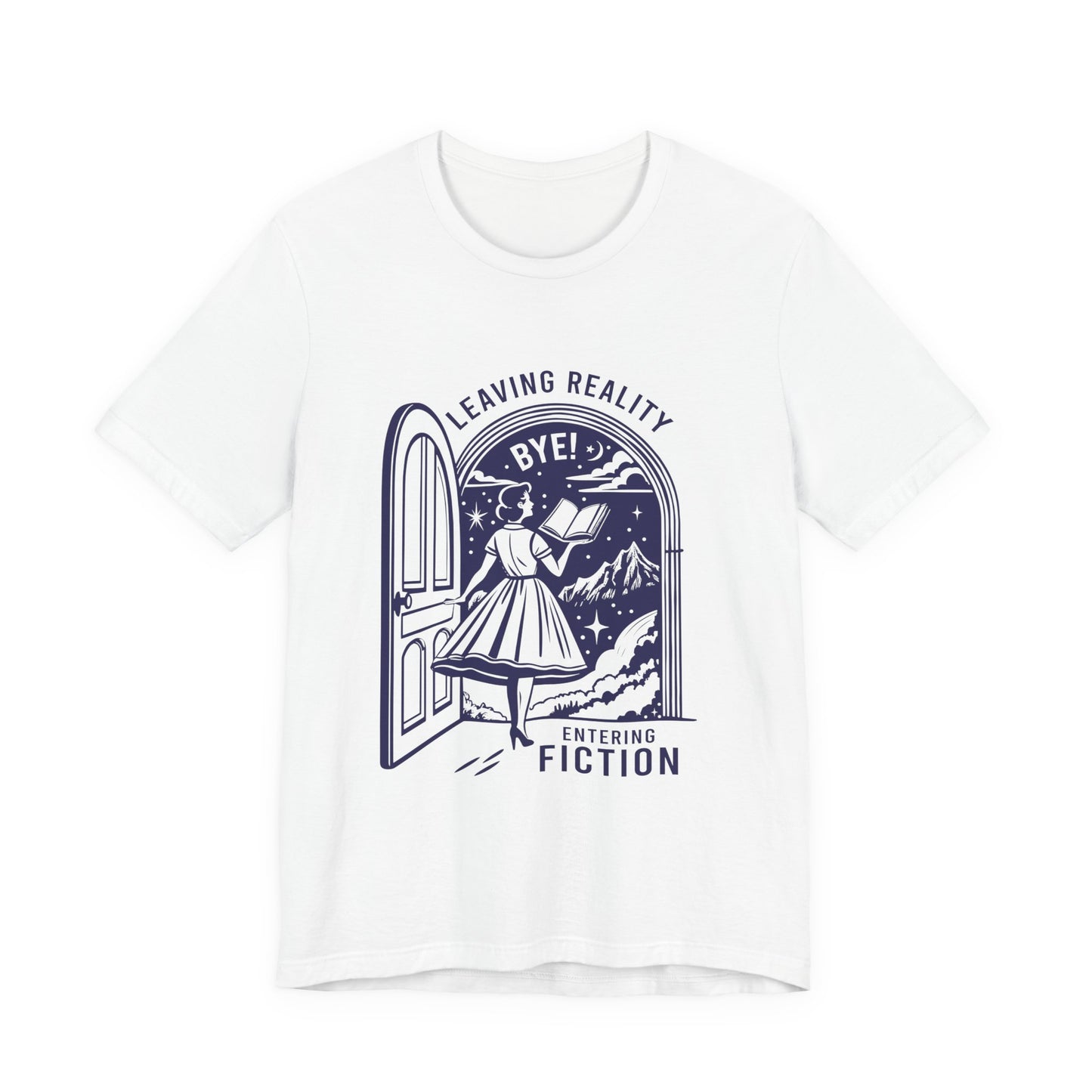 Leaving Reality, A Well Read Woman Shirt, Reading Shirt, Librarian Shirt - PopCultureByDesign36