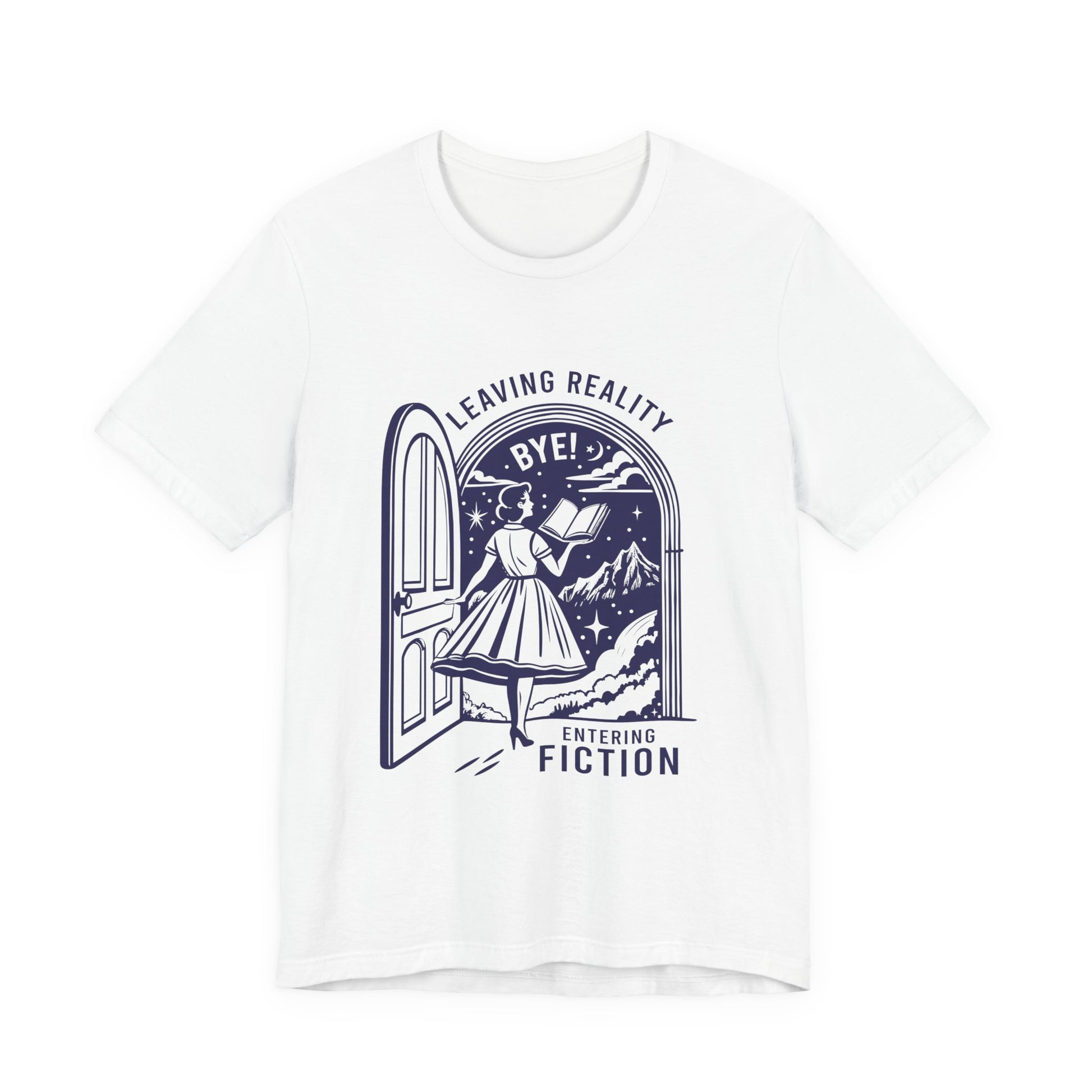 Leaving Reality, A Well Read Woman Shirt, Reading Shirt, Librarian Shirt - PopCultureByDesign36