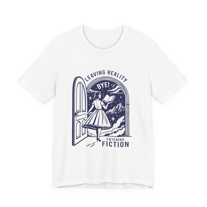 Leaving Reality, A Well Read Woman Shirt, Reading Shirt, Librarian Shirt - PopCultureByDesign36