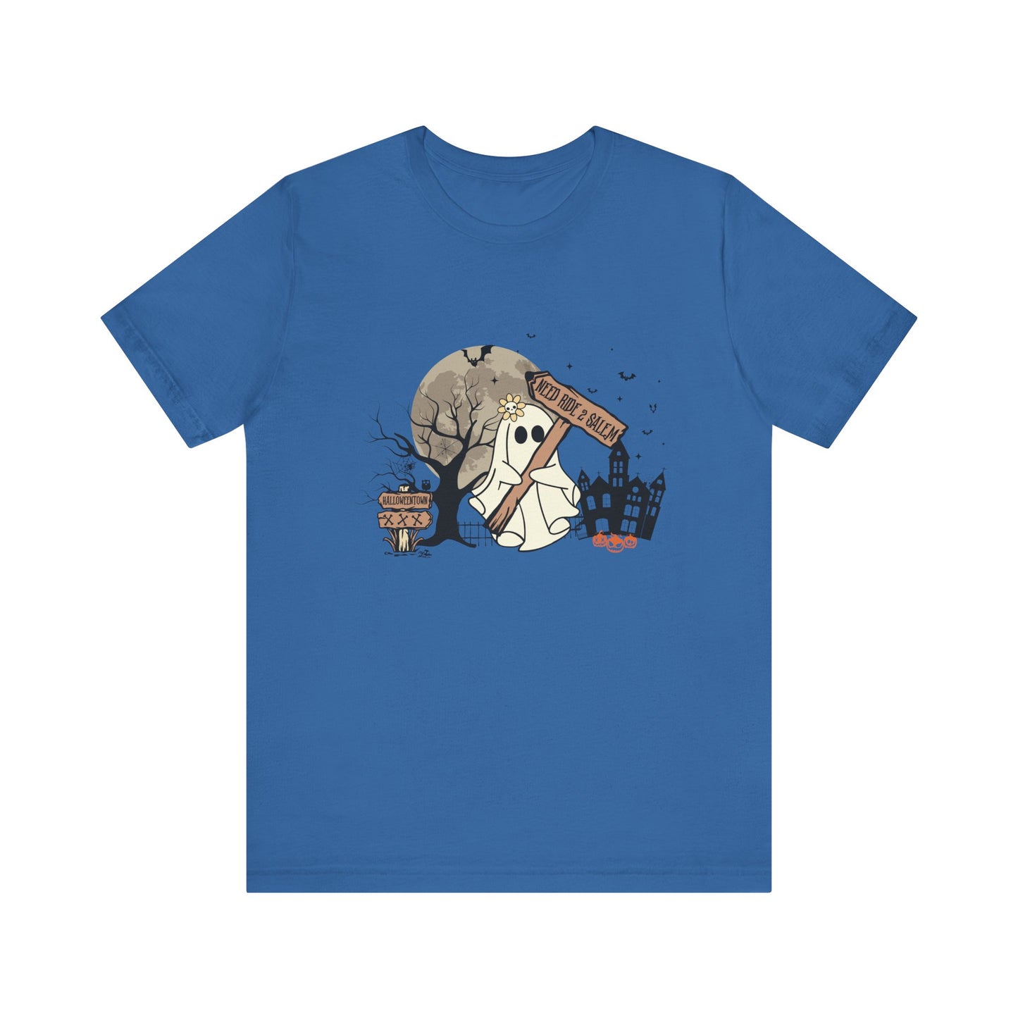 Funny Ghost Needing a Ride, Funny Ghost Shirt, Hitchhiking Ghost Shirt - PopCultureByDesign36