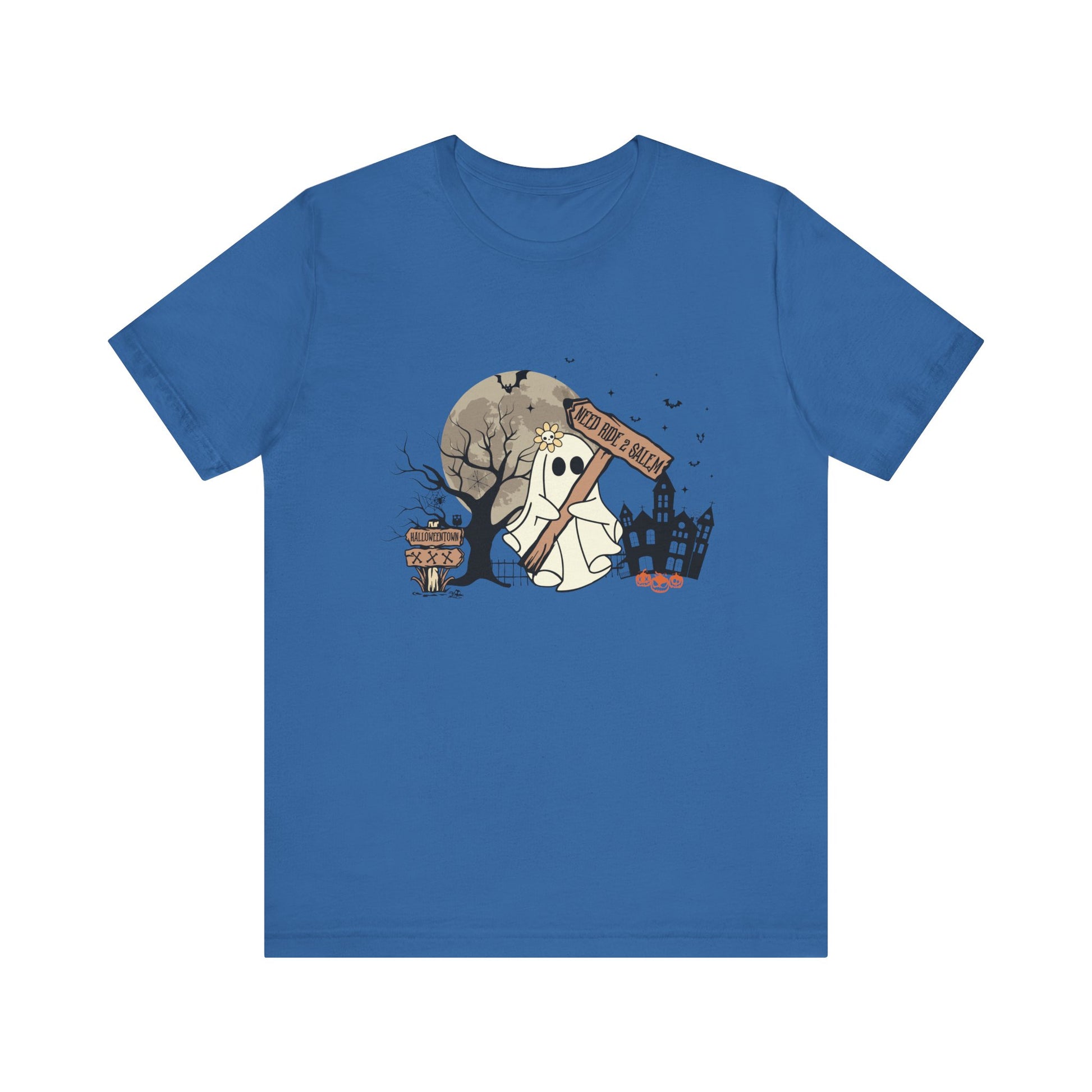 Funny Ghost Needing a Ride, Funny Ghost Shirt, Hitchhiking Ghost Shirt - PopCultureByDesign36