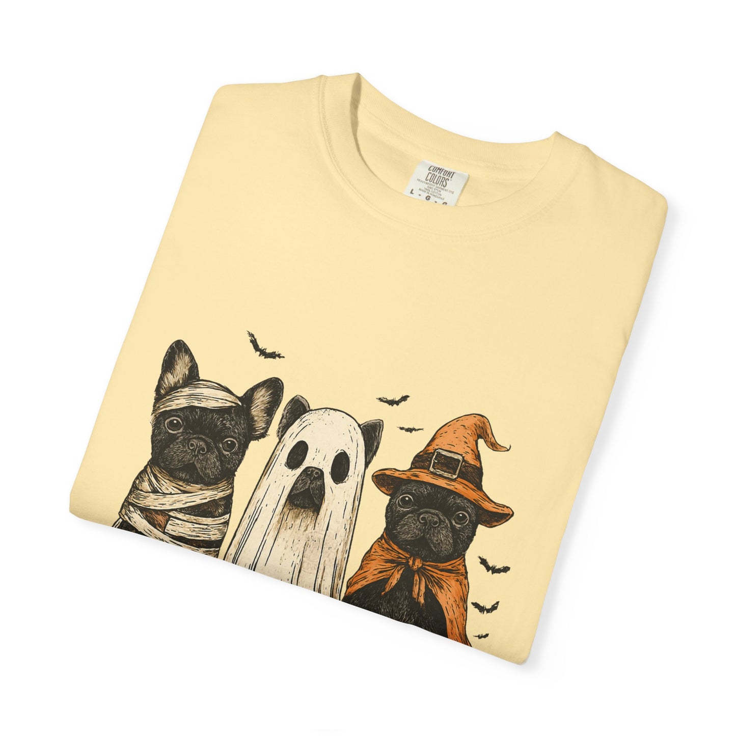 French Puppies Halloween T-shirt, Cute Frenchie Halloween, Dog Lover Shirt - PopCultureByDesign36