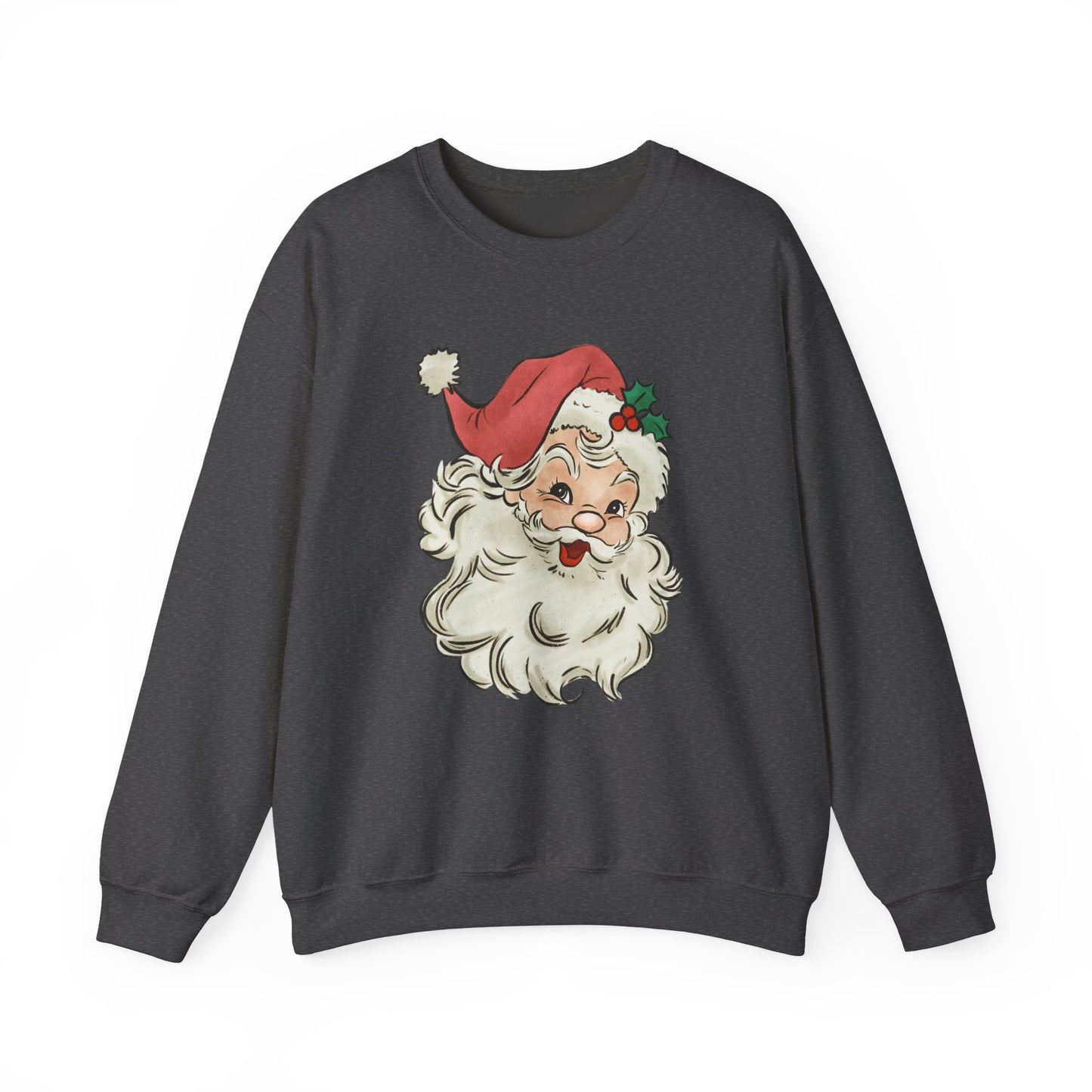 Retro Santa Sweater,Vintage Santa Christmas Sweatshirt,Retro Santa Claus Shirt - PopCultureByDesign36