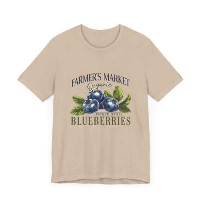 Fruit Farm Shirt, Blueberry Shirt, Cottagecore Berry Tshirt, Summer Fruit Shirt - PopCultureByDesign36