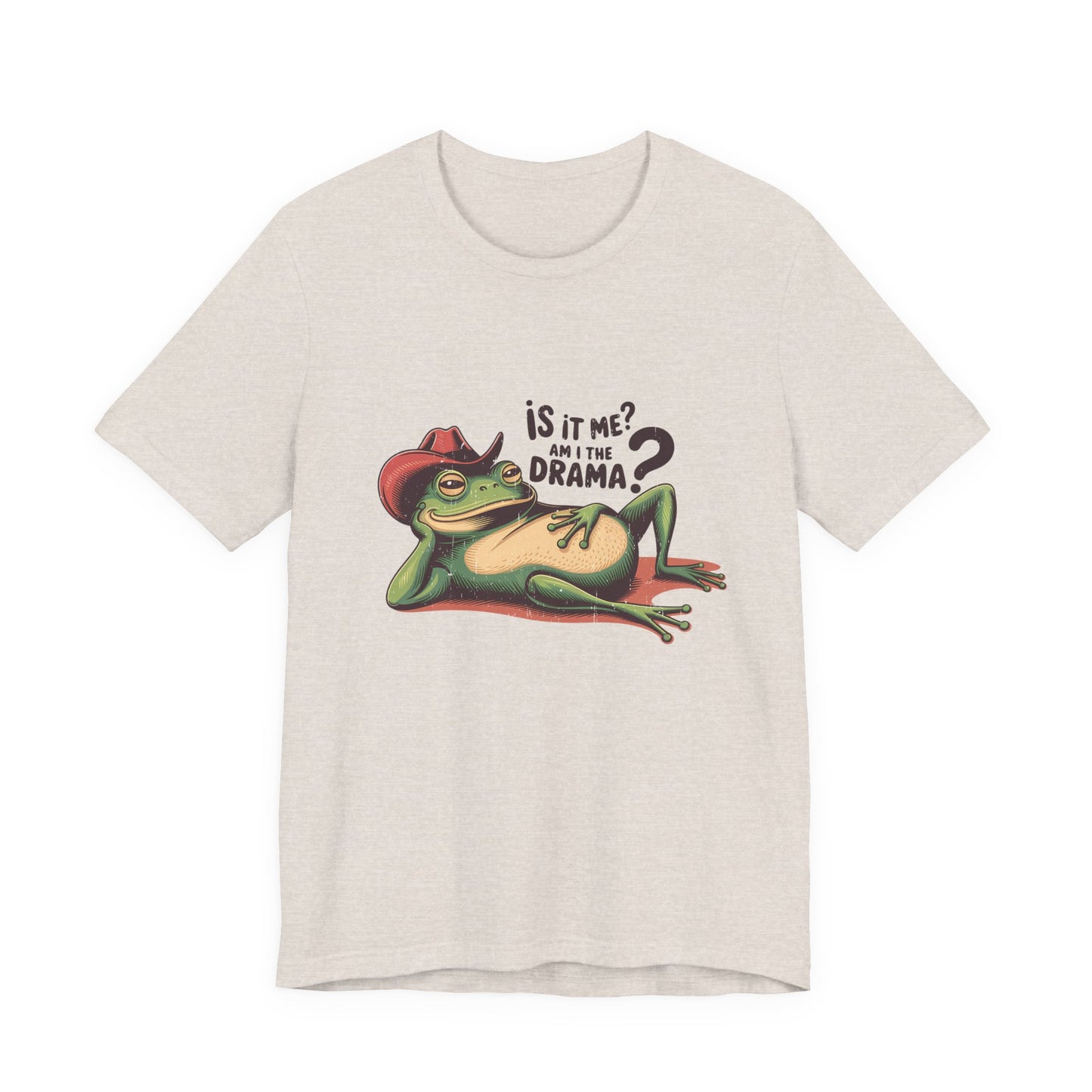 Am I The Drama Shirt, Funny Frog Joke T-Shirt, Meme Frog Shirt - PopCultureByDesign36