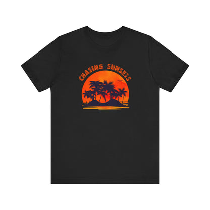 Vintage Palm Tree Shirt, Chasing Sunsets T-Shirt, Nature Shirt, Palm Beach Shirt - PopCultureByDesign36