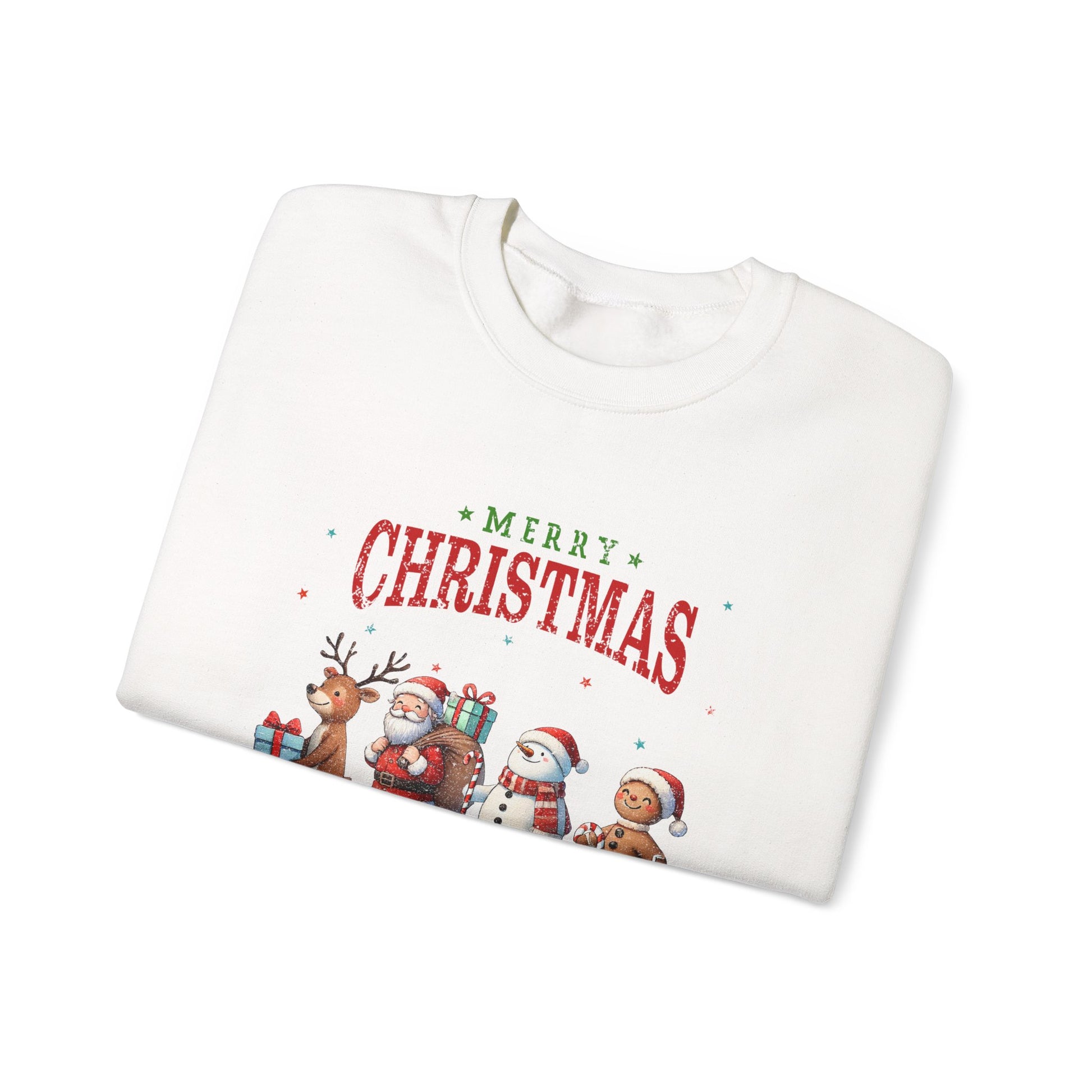 Christmas Sweatshirt, Cute Gingerbread Sweater, Gift For Christmas - PopCultureByDesign36