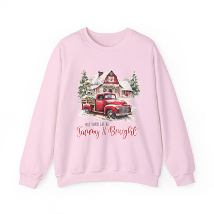 May your day be farmy and bright, Country Farm Christmas shirt - PopCultureByDesign36