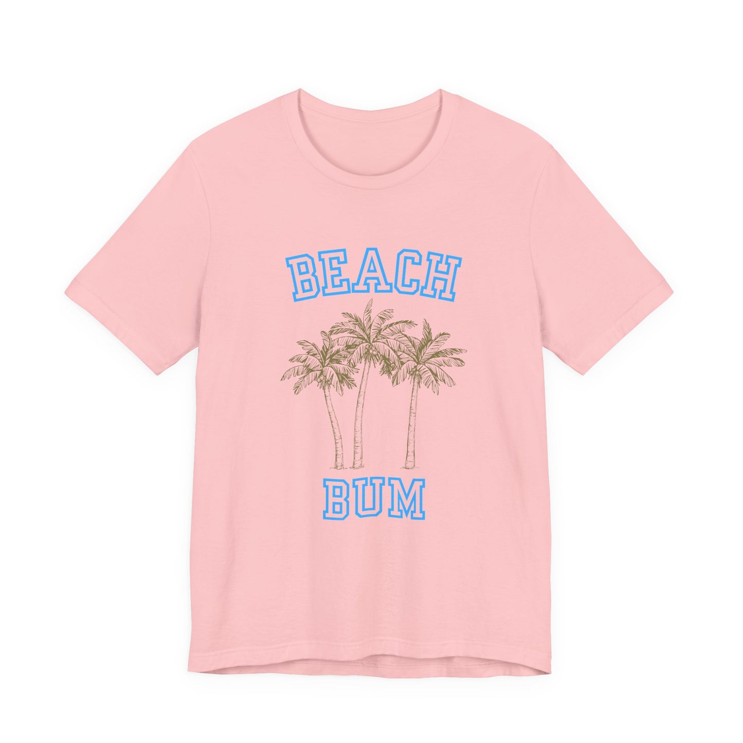 Beach Bum Palm Tree Shirt, Tropical Island Vacation Clothing, Palm Tree Lover Gift - PopCultureByDesign36