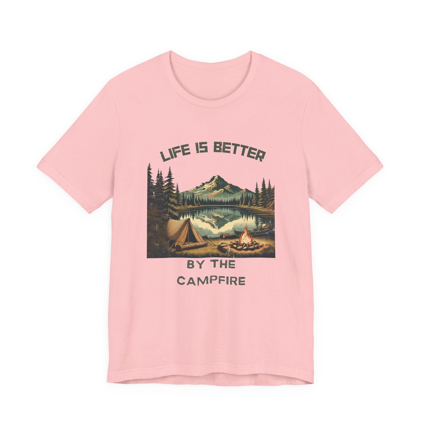 Camping by the lake, Camping shirt, Adventure shirt, Outdoor shirt - PopCultureByDesign36