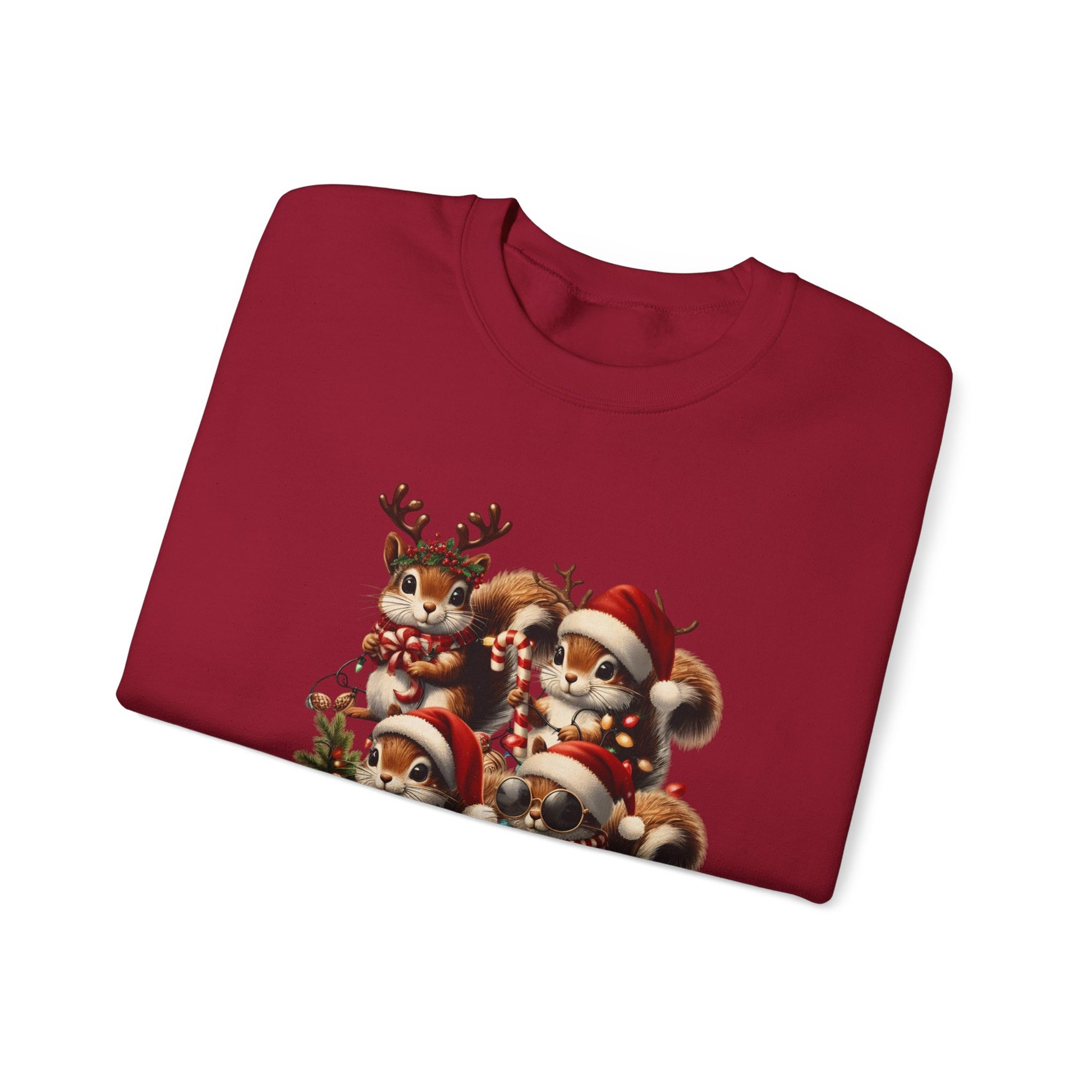 Funny Chipmunks Nut House Christmas Tee Shirt, Chipmunk Xmas Holiday Shirts - PopCultureByDesign36