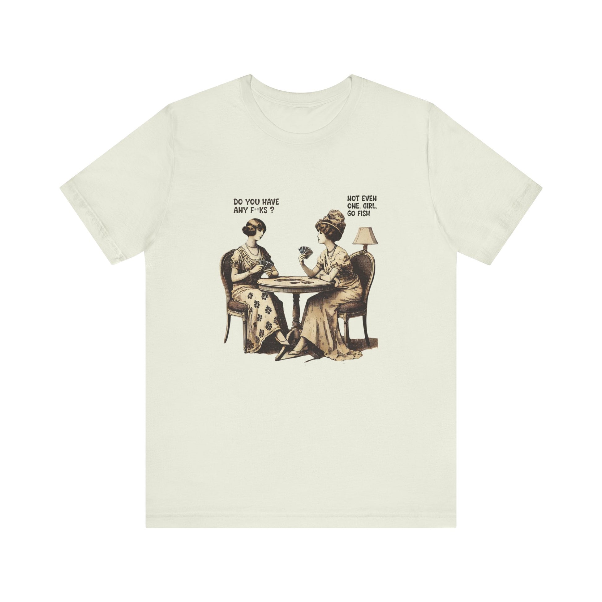 Funny Card Playing Tee, Card Playing Lovers Tee, Vintage Style Top - PopCultureByDesign36