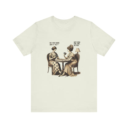 Funny Card Playing Tee, Card Playing Lovers Tee, Vintage Style Top - PopCultureByDesign36
