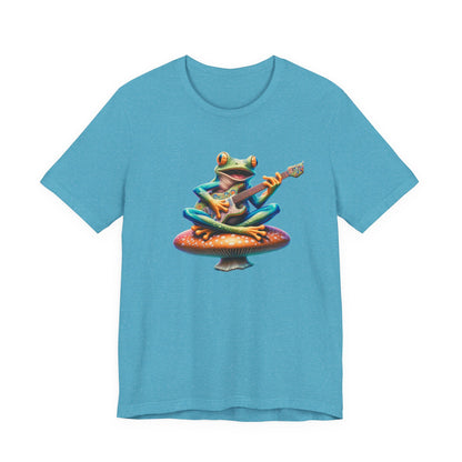 Hippie Shirt, Hippie Frog T-Shirt, Frog Lover Gift - PopCultureByDesign36