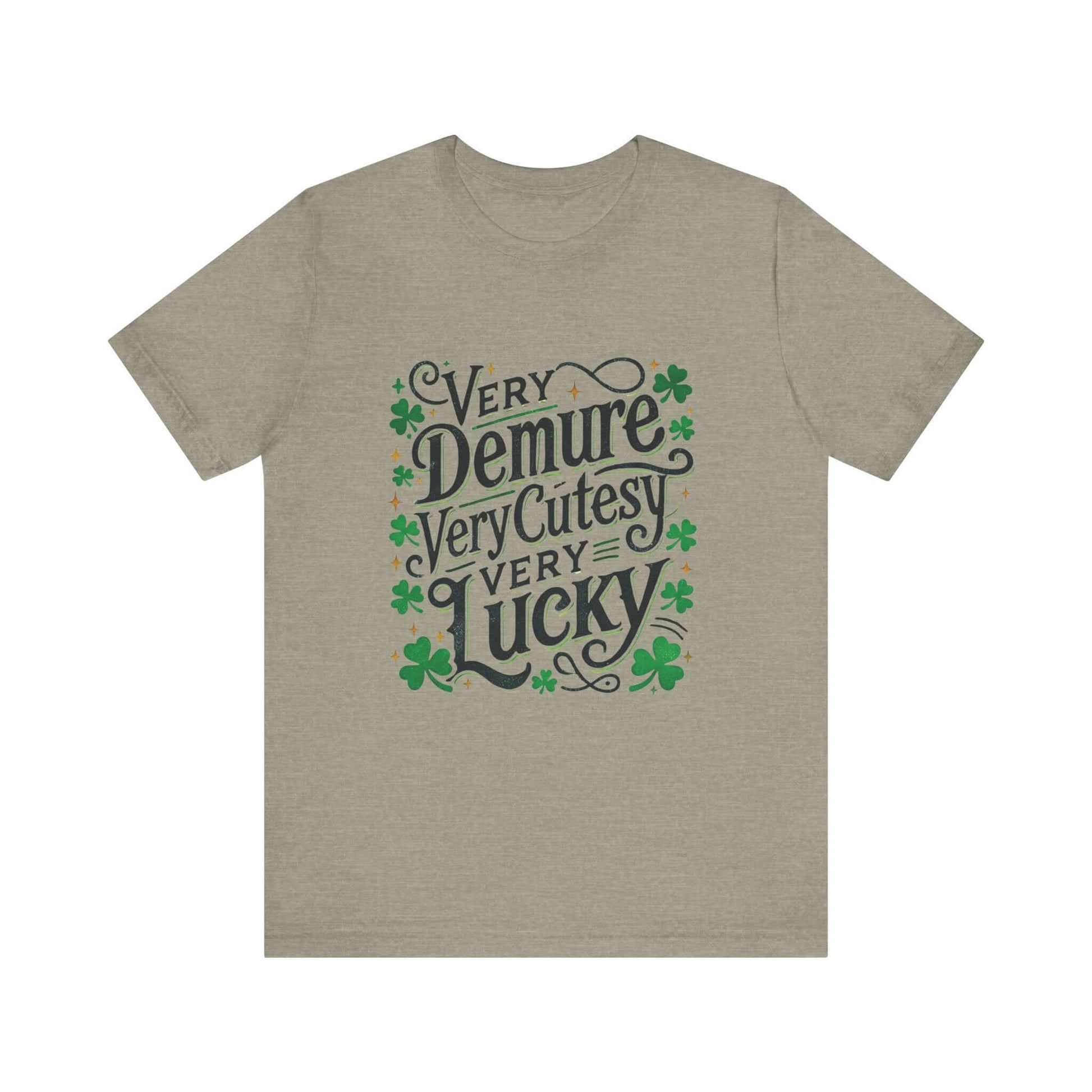St Patrick's Day Tee, Irish Shamrock Tee, Feeling Lucky St Paddy's Shirt - PopCultureByDesign36