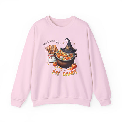 Halloween Trick or Treat Sweatshirt, Halloween Candy Sweatshirt - PopCultureByDesign36