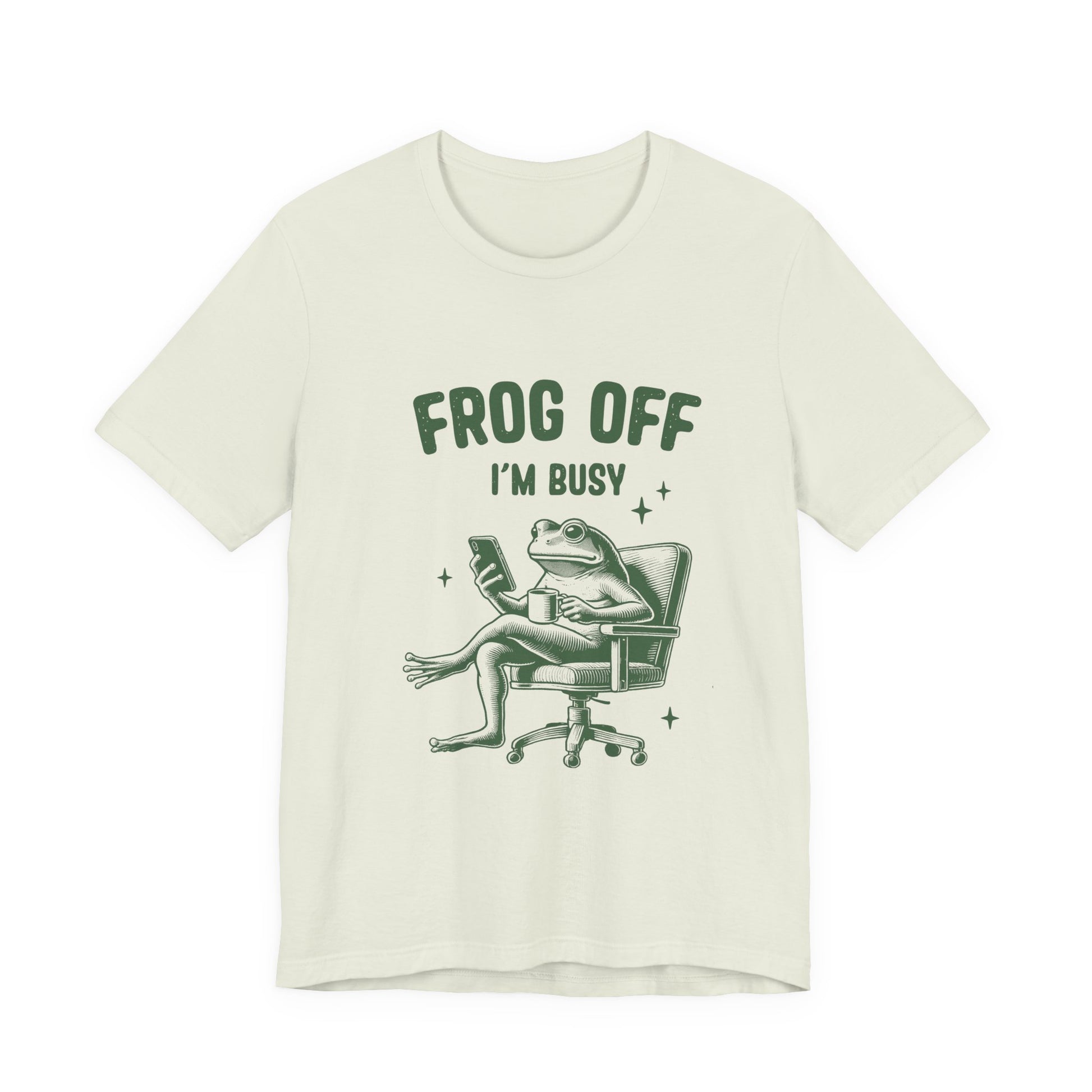 Frog Off Im Busy Shirt, Frog Pond TShirt, Meme Frog Shirt - PopCultureByDesign36