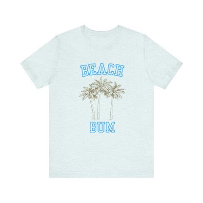 Beach Bum Palm Tree Shirt, Tropical Island Vacation Clothing, Palm Tree Lover Gift - PopCultureByDesign36
