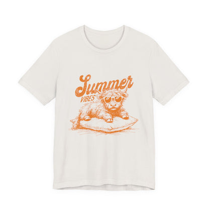 Summer Vibes Highland Cow Shirt, Western Shirt, Cow Shirt - PopCultureByDesign36