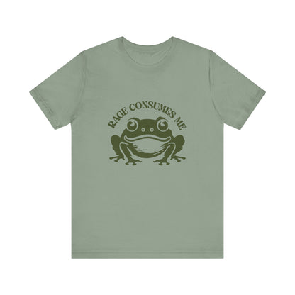Rage Consumes Me Shirt, Frog Pond TShirt, Meme Frog Shirt - PopCultureByDesign36