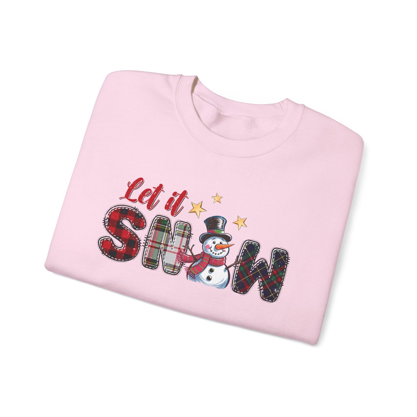 Let It Snow Sweatshirt, Christmas Tis The Season Sweatshirt, Merry Christmas - PopCultureByDesign36