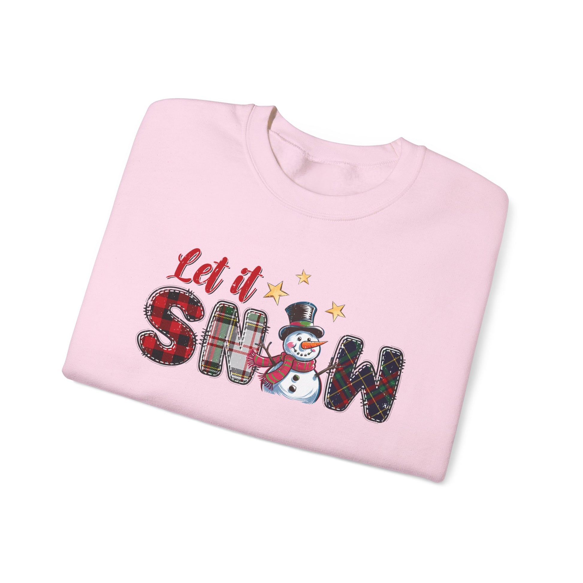 Let It Snow Sweatshirt, Christmas Tis The Season Sweatshirt, Merry Christmas - PopCultureByDesign36