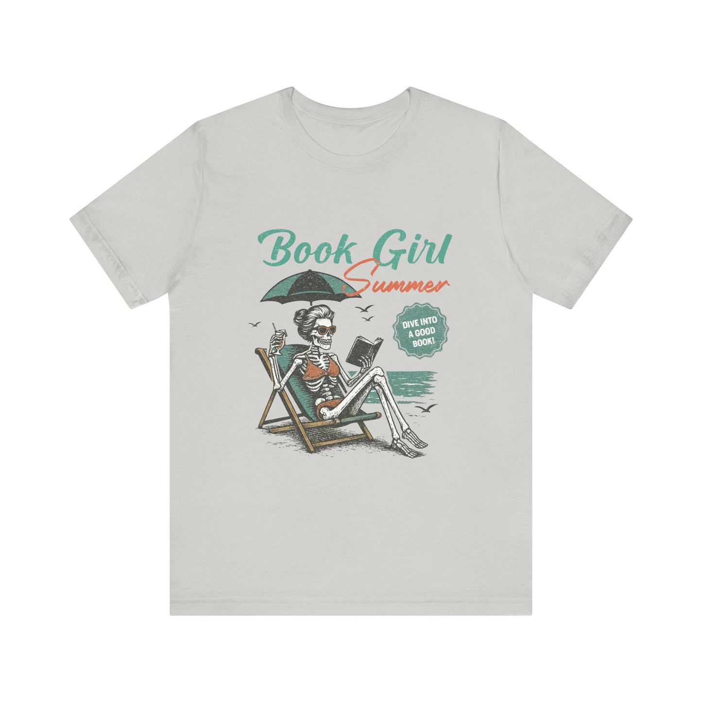 Book Girl Summer Shirt, Reading Lover Tee, Literary Bookworm Top - PopCultureByDesign36
