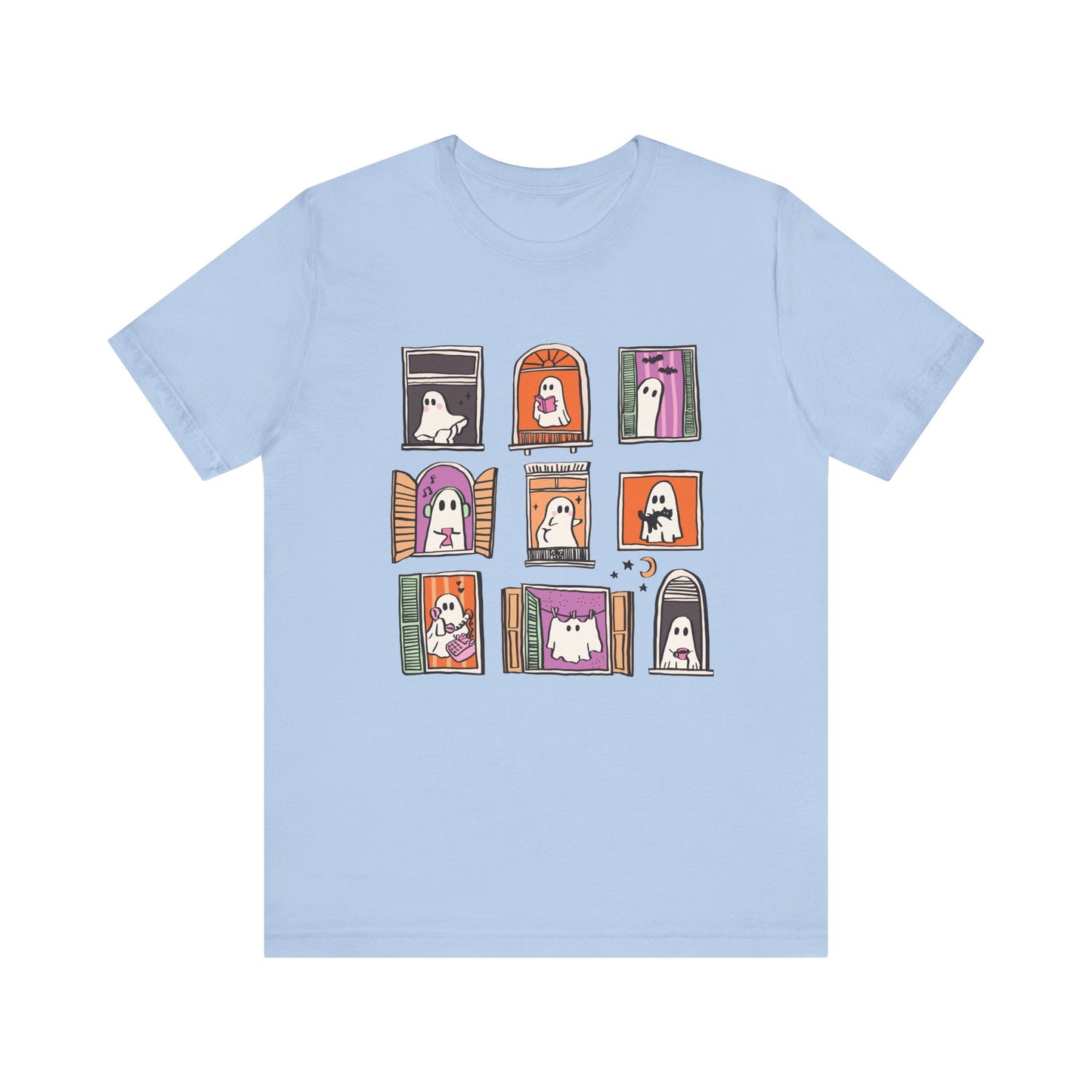 Ghostly Frames T-Shirt, Halloween Tee, Spooky Shirt - PopCultureByDesign36