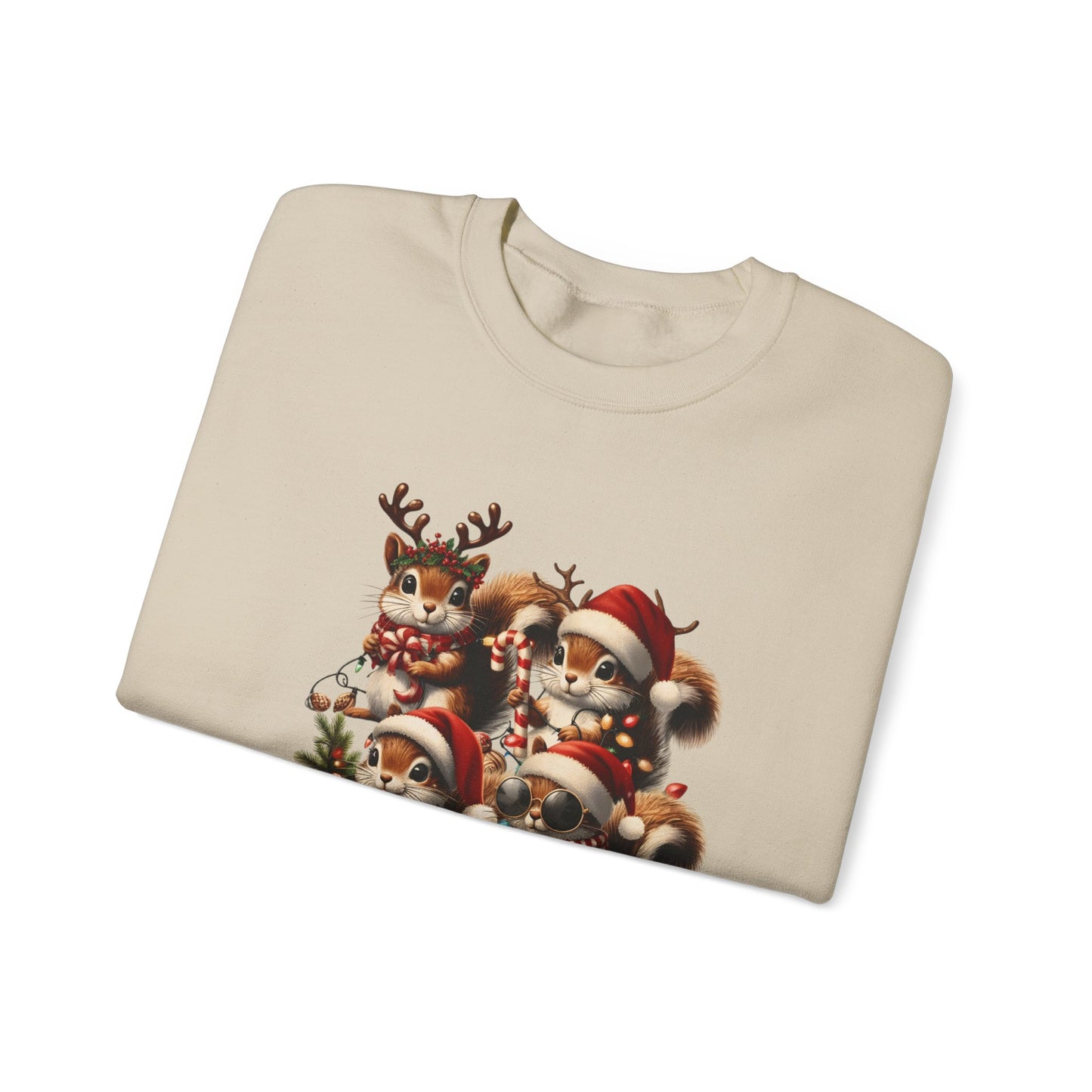 Funny Chipmunks Nut House Christmas Tee Shirt, Chipmunk Xmas Holiday Shirts - PopCultureByDesign36