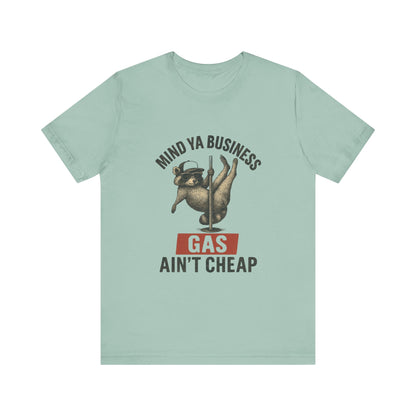 Funny Raccoon Pole Dancing Unisex Tee, Humorous Graphic Tee, - PopCultureByDesign36